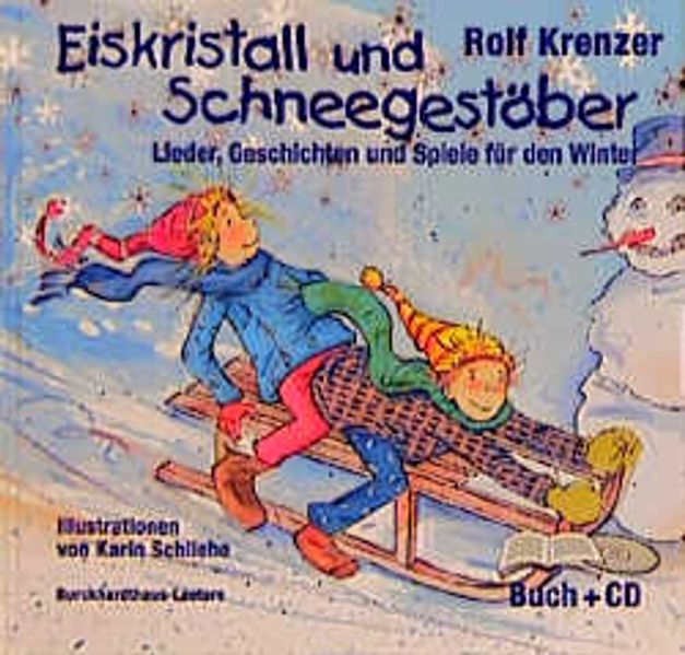 Eiskristall und Schneegestöber