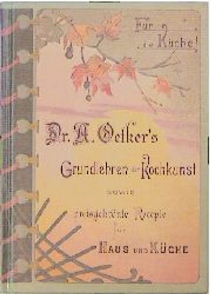 Dr. Oetker, Reprint Grundlehren der Kochkunst