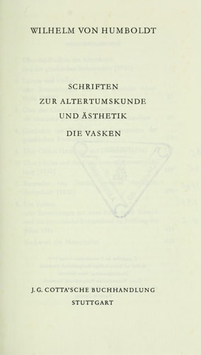 Werke in fünf Bänden / Schriften zur Politik und zum Bildungswesen