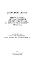 Fränkische Urbare
