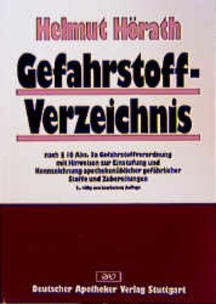 Gefahrstoff-Verzeichnis