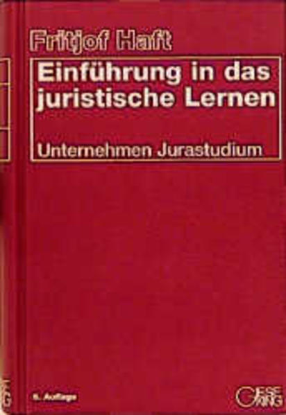Einführung in das juristische Lernen