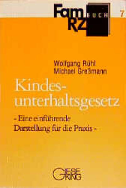 Kinderunterhaltsgesetz