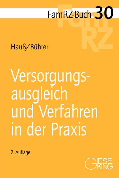 Versorgungsausgleich und Verfahren in der Praxis