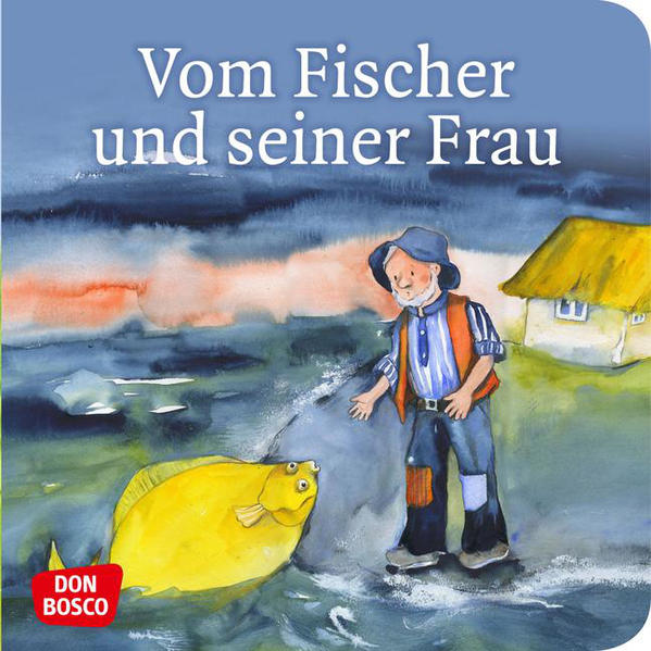 Vom Fischer und seiner Frau. Mini-Bilderbuch.