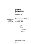 Farbenlehre