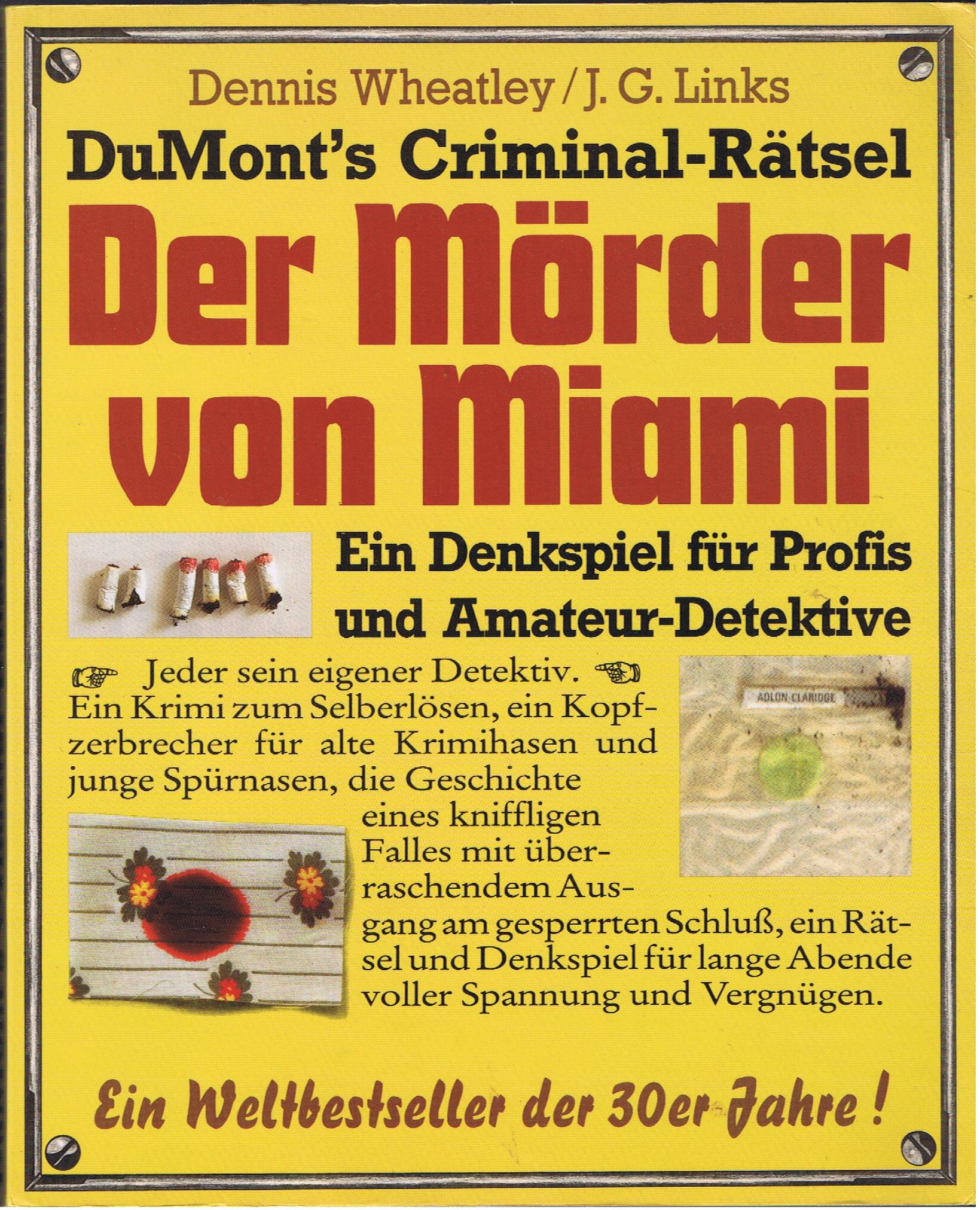 DuMont's Criminal-Rätsel: Der Mörder von Miami