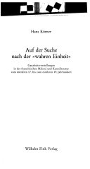 Auf der Suche nach der "wahren Einheit"