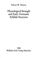 Phonological Strength