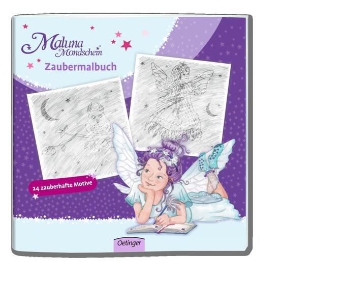 Maluna Mondschein. Zaubermalbuch