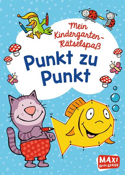 Mein Kindergarten-Rätselspaß. Punkt zu Punkt