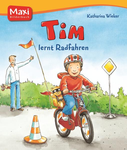 Tim lernt Radfahren