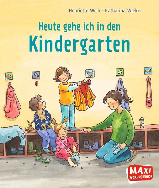 Heute gehe ich in den Kindergarten