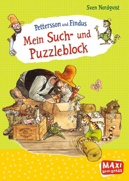 Pettersson und Findus. Mein Such- und Puzzleblock