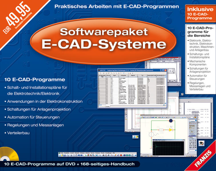 Softwarepaket E-CAD-Systeme