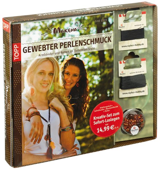 Kreativ-Set Perlenschmuck. Makena. Gewebter Perlenschmuck
