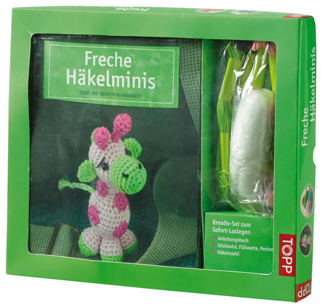 Kreativ-Set: Freche Häkelminis