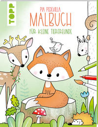 Pia Pedevilla Malbuch - Für kleine Tierfreunde