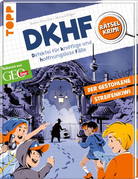 DKHF Rätselkrimi - Der gestohlene Streifenkiwi