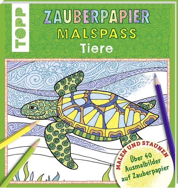 Zauberpapier Malspaß Tiere