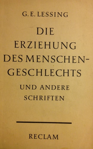Die Erziehung des Menschengeschlechts /Ernst und Falk /Gespräche für Freimaurer
