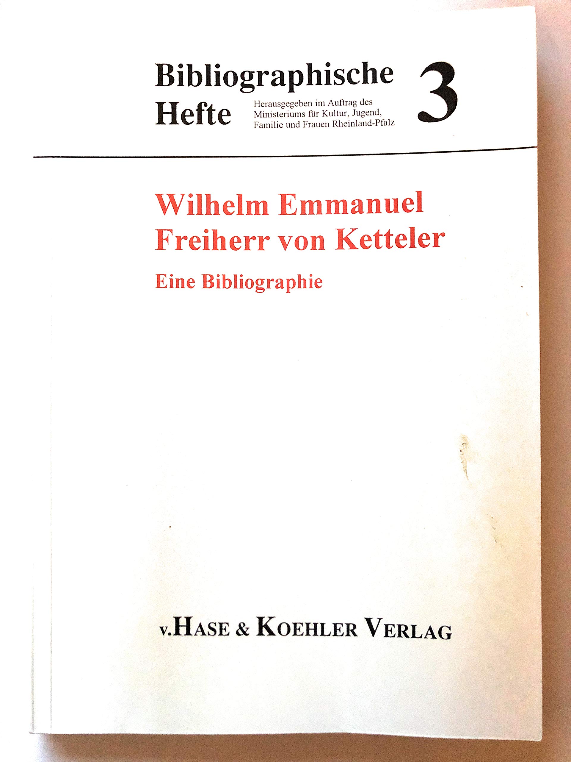 Wilhelm Emmanuel Freiherr von Ketteler