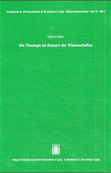 Die Theologie im Konzert der Wissenschaften