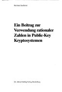 Ein Beitrag zur Verwendung rationaler Zahlen in Public-Key-Kryptosystemen