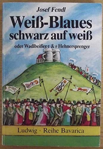 Weiss-Blaues schwarz auf weiss