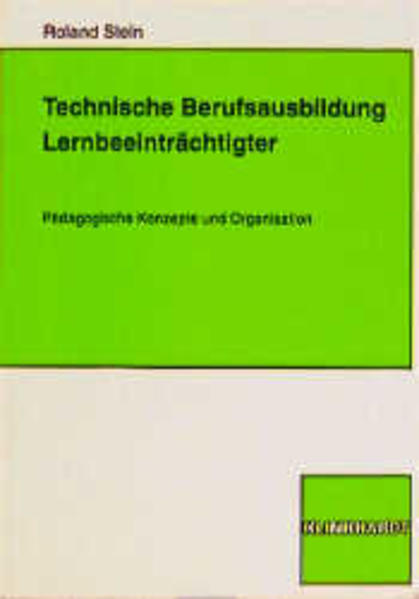 Technische Berufsausbildung Lernbeeinträchtigter