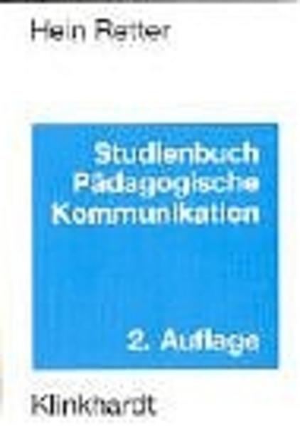 Studienbuch Pädagogische Kommunikation