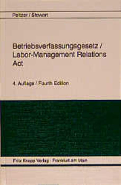 Betriebsverfassungsgesetz /Labor-Management Relations Act