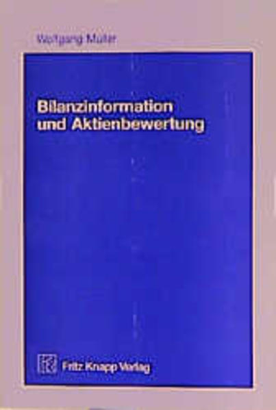 Bilanzinformation und Aktienbewertung
