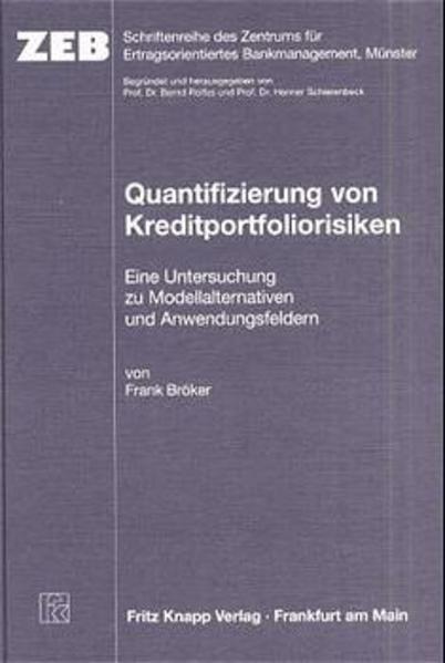 Quantifizierung von Kreditportfoliorisiken