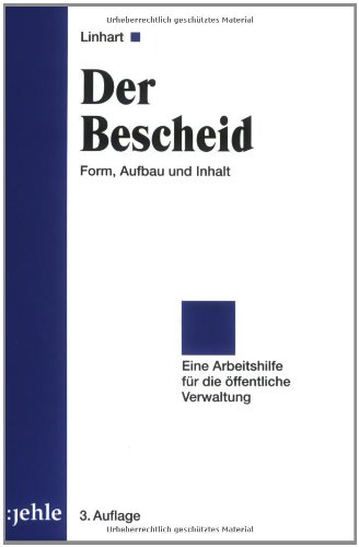 Der Bescheid