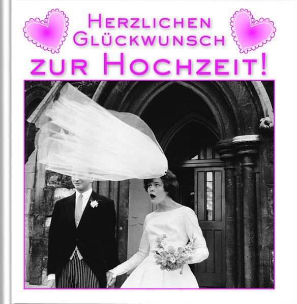 Herzlichen Glückwunsch zur Hochzeit!