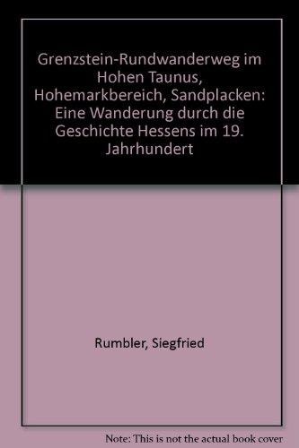 Grenzstein-Rundwanderweg im Hohen Taunus, Hohemarkbereich, Sandplacken