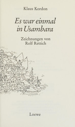 Es war einmal in Usambara