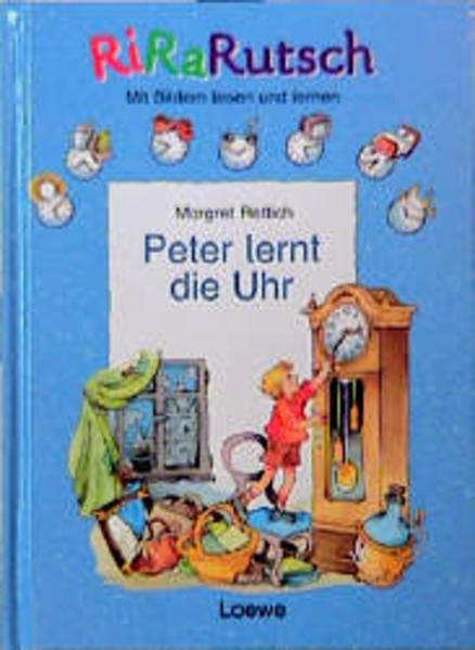 Peter lernt die Uhr