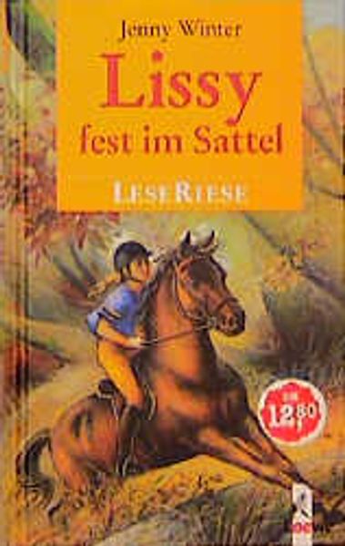 Lissy fest im Sattel