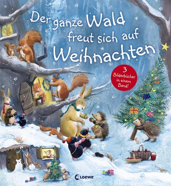 Der ganze Wald freut sich auf Weihnachten
