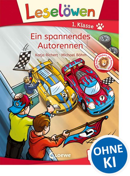 Leselöwen 1. Klasse - Ein spannendes Autorennen