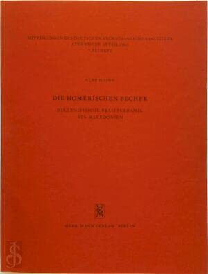 Mitteilungen des Deutschen Archäologischen Instituts. Athenische... / Die Homerischen Becher
