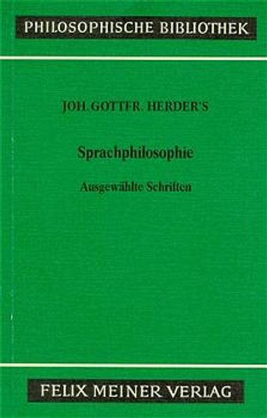 Sprachphilosophische Schriften