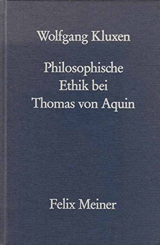 Philosophische Ethik bei Thomas von Aquin