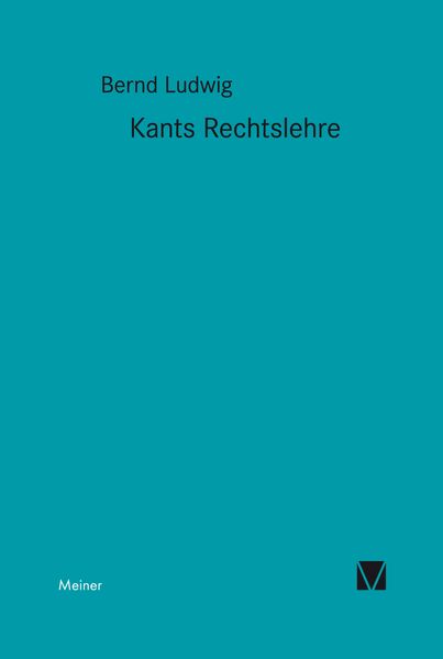 Kants Rechtslehre