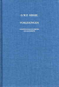 Vorlesungen über die Geschichte der Philosophie. Teil 1