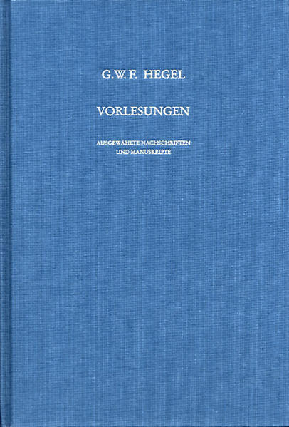 Vorlesungen über die Philosophie des Geistes