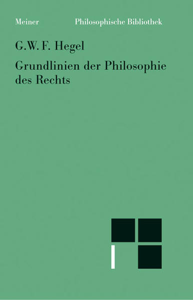 Grundlinien der Philosophie des Rechts