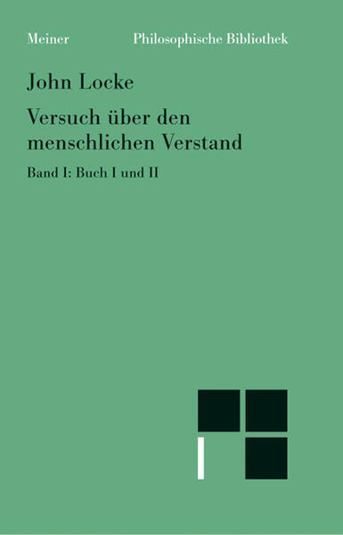 Versuch über den menschlichen Verstand. Band I